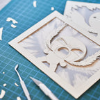 Isaac from Binding of Isaac game with power rays and layered wings