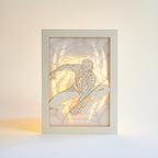 Spider-Man swinging on web with logo and intricate web design