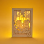 Mabel and Dipper Pines running through Gravity Falls forest with Waddles