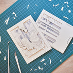 Mabel and Dipper Pines running through Gravity Falls forest with Waddles