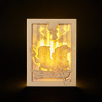 Mabel and Dipper Pines running through Gravity Falls forest with Waddles