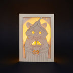 Funny Raccoon Card: Trash Panda with Bubble Tea and Banana Peel