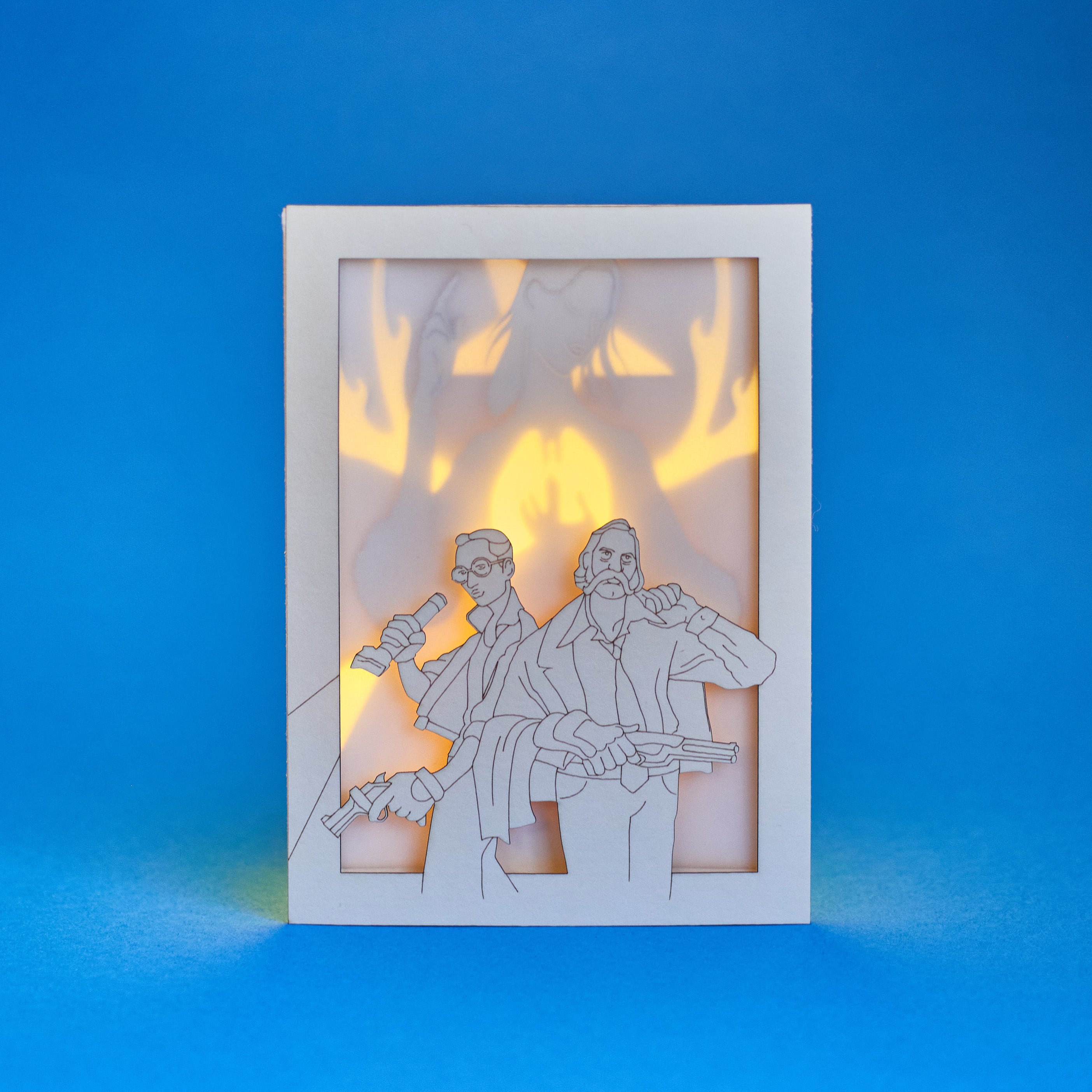 Disco Elysium: Harry and Kim Detective Duo with Dolores Dei