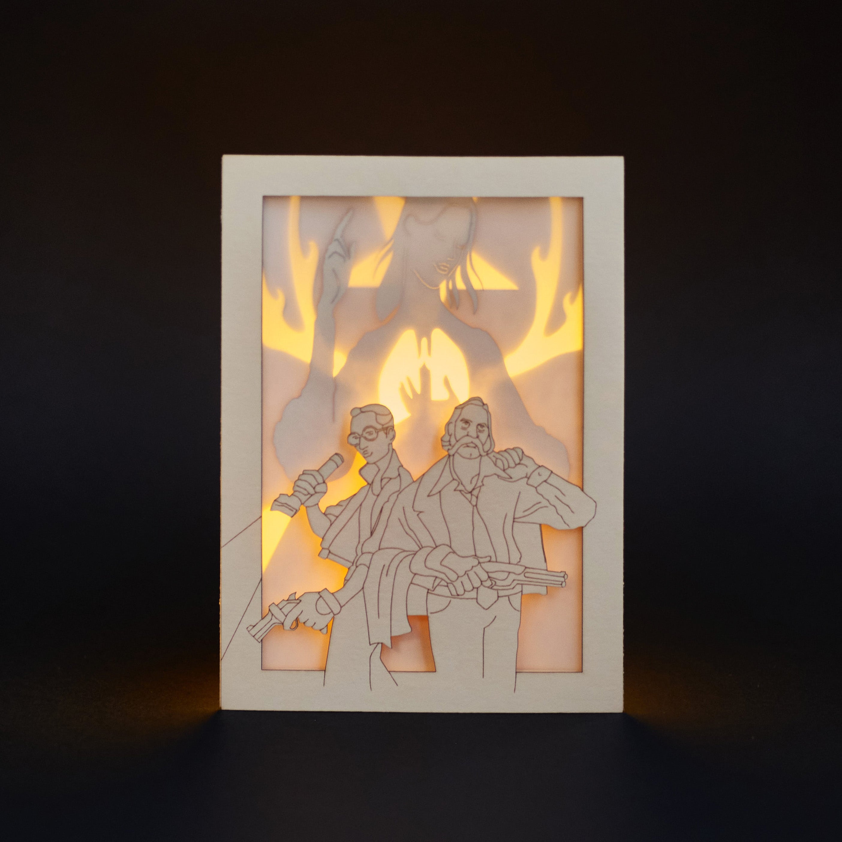 Disco Elysium: Harry and Kim Detective Duo with Dolores Dei