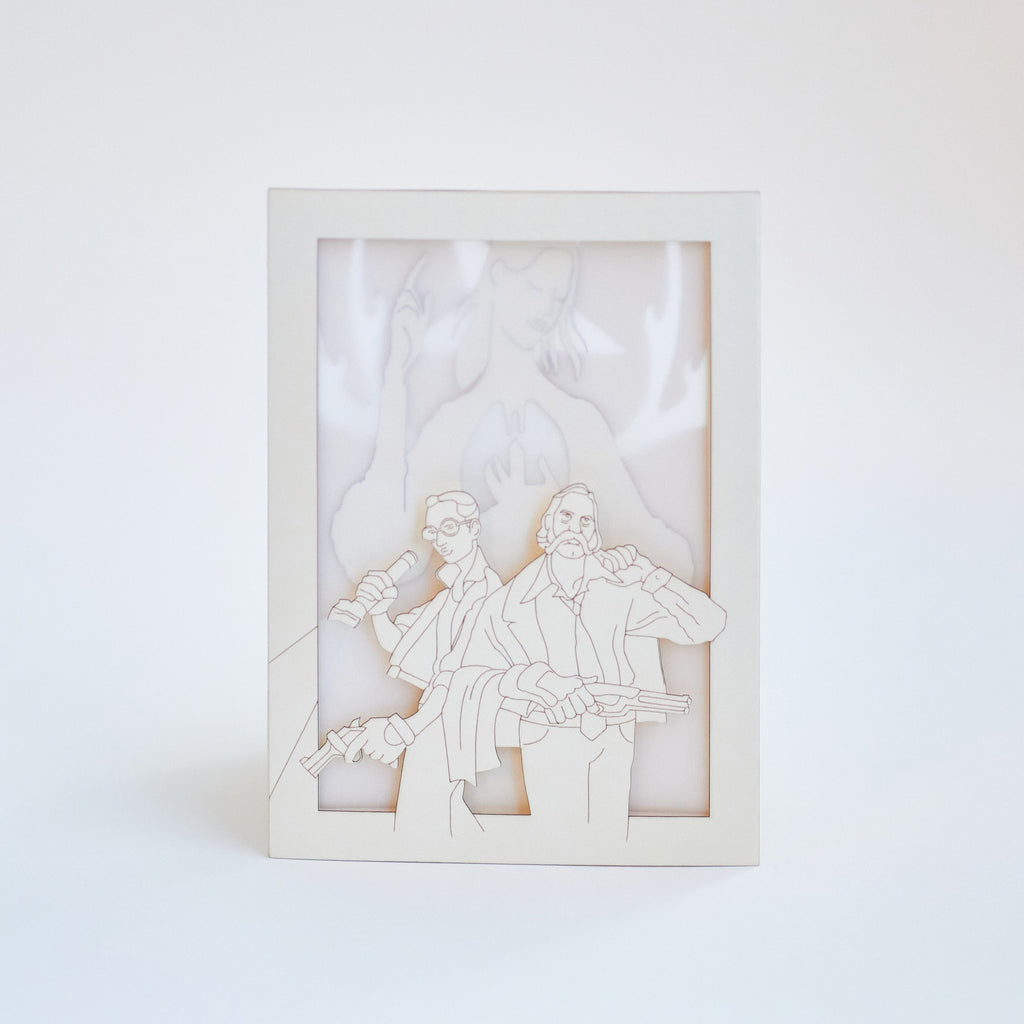 Disco Elysium: Harry and Kim Detective Duo with Dolores Dei