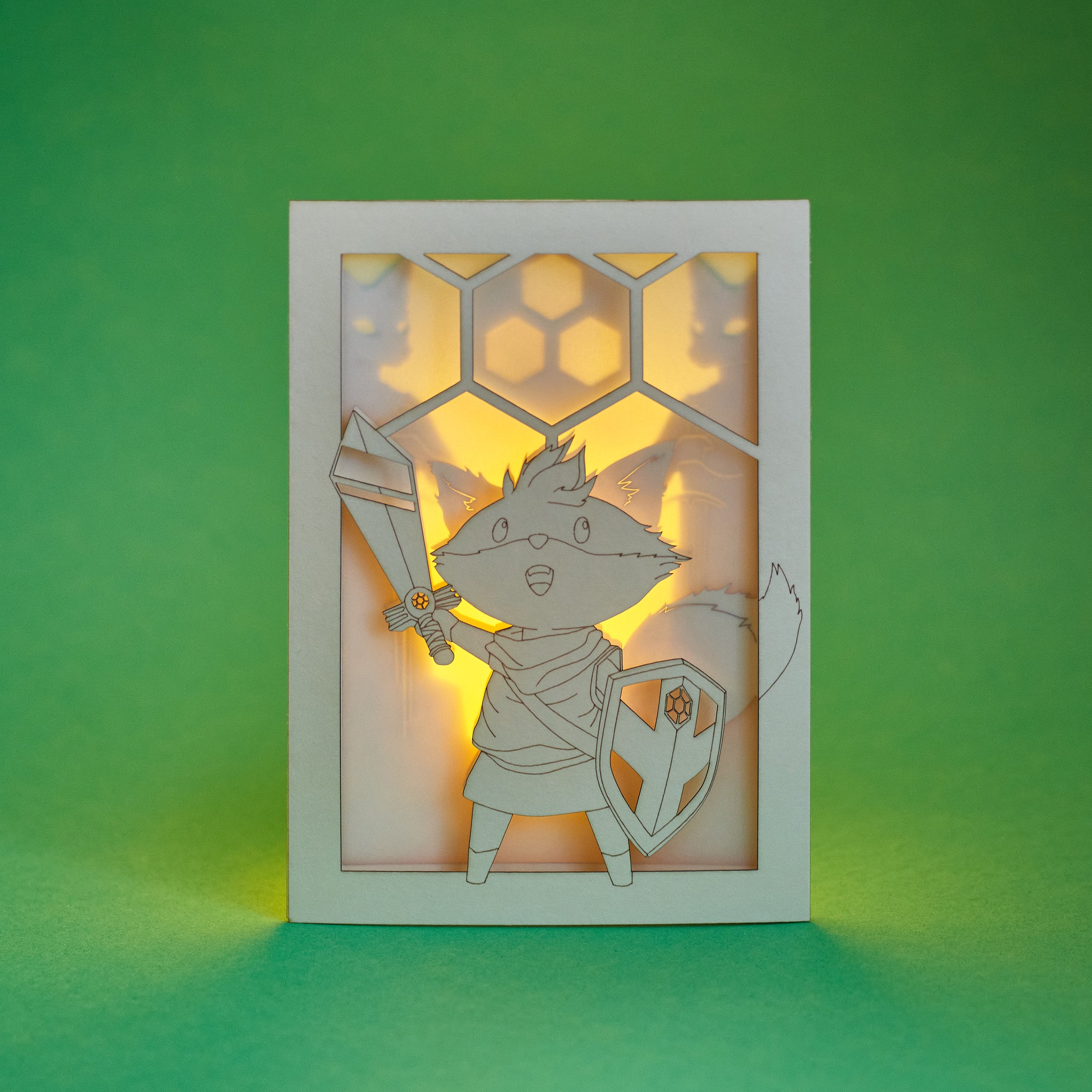 Tunic Fox Hero with Shield and Sword