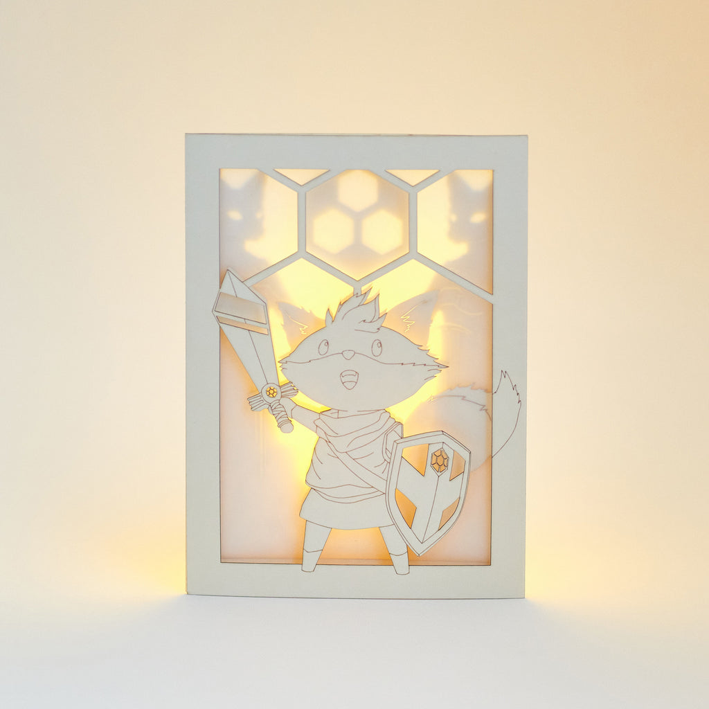 Tunic Fox Hero with Shield and Sword