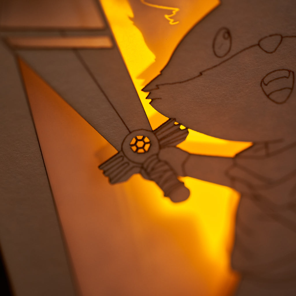 Tunic Fox Hero with Shield and Sword