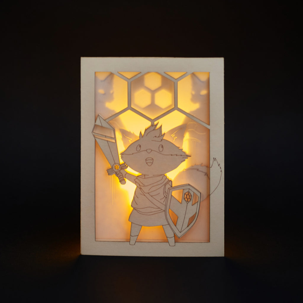 Tunic Fox Hero with Shield and Sword