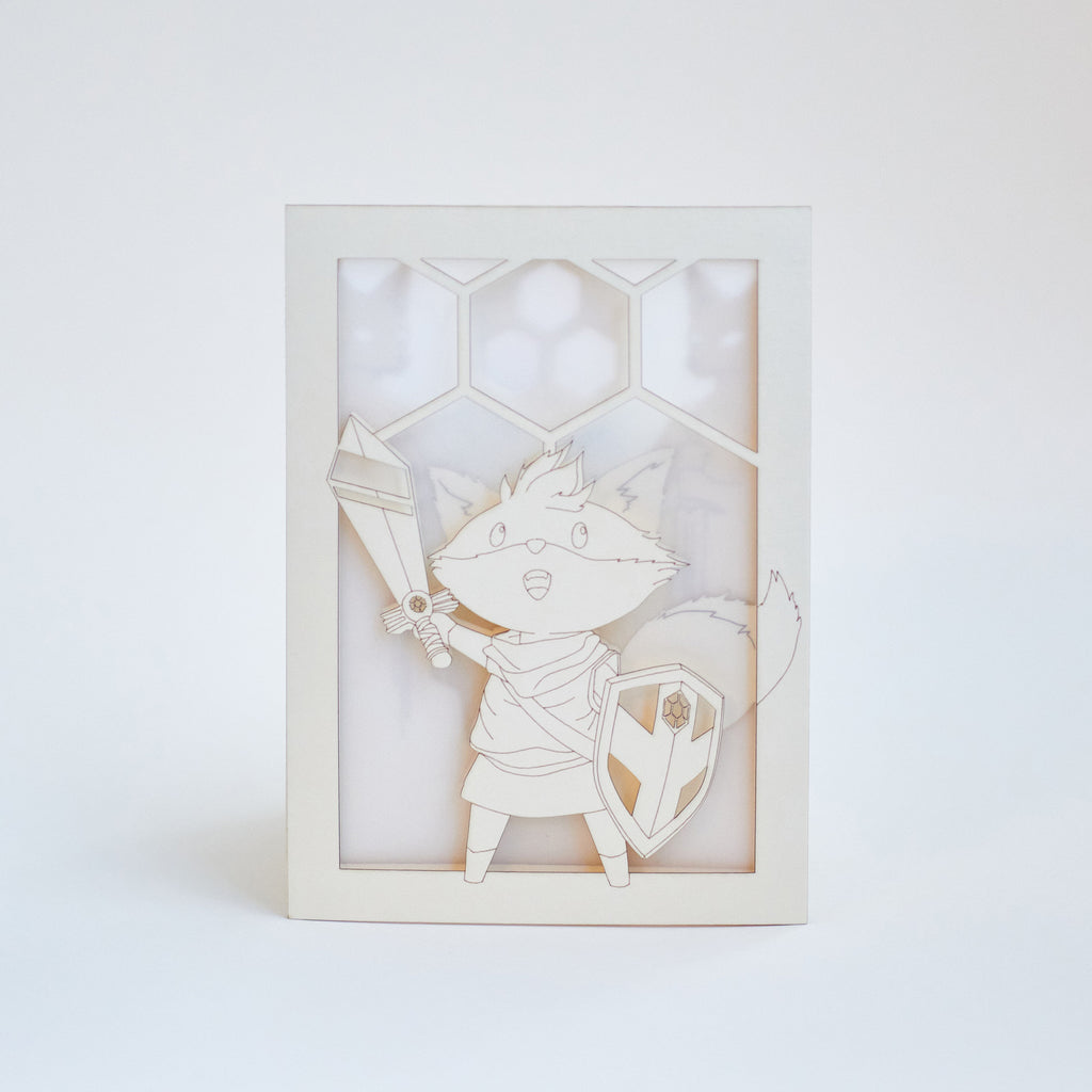 Tunic Fox Hero with Shield and Sword