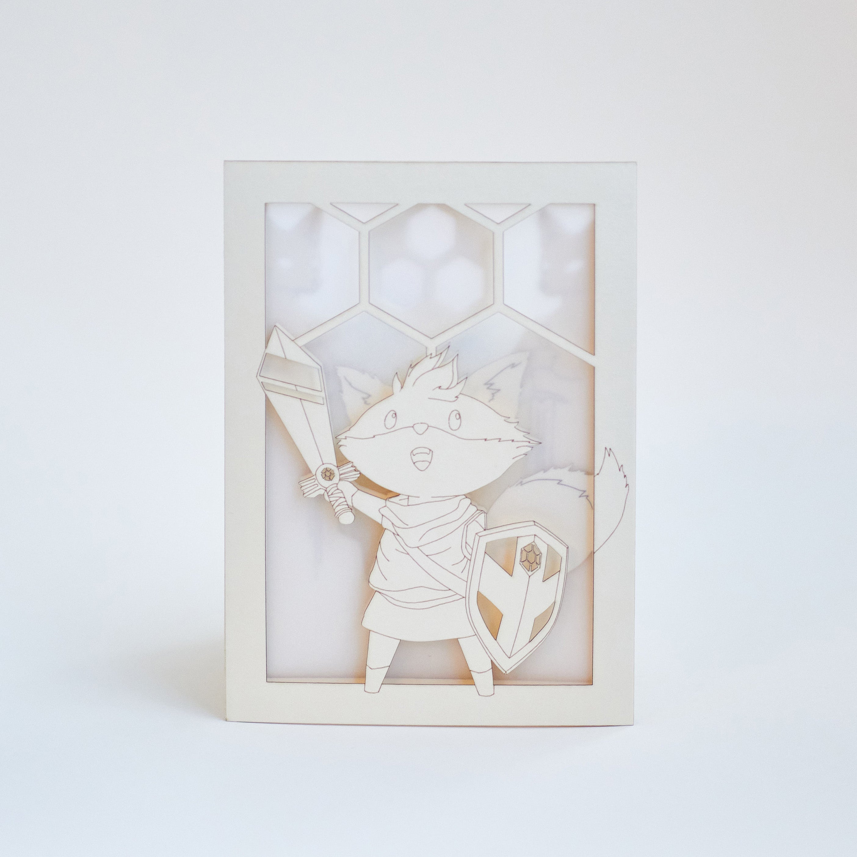 Tunic Fox Hero with Shield and Sword