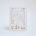 Bluey and Bingo: Sisters in Bedroom with Stained Glass Window