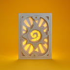 Hearthstone CCG Card Back with Floral Ornaments