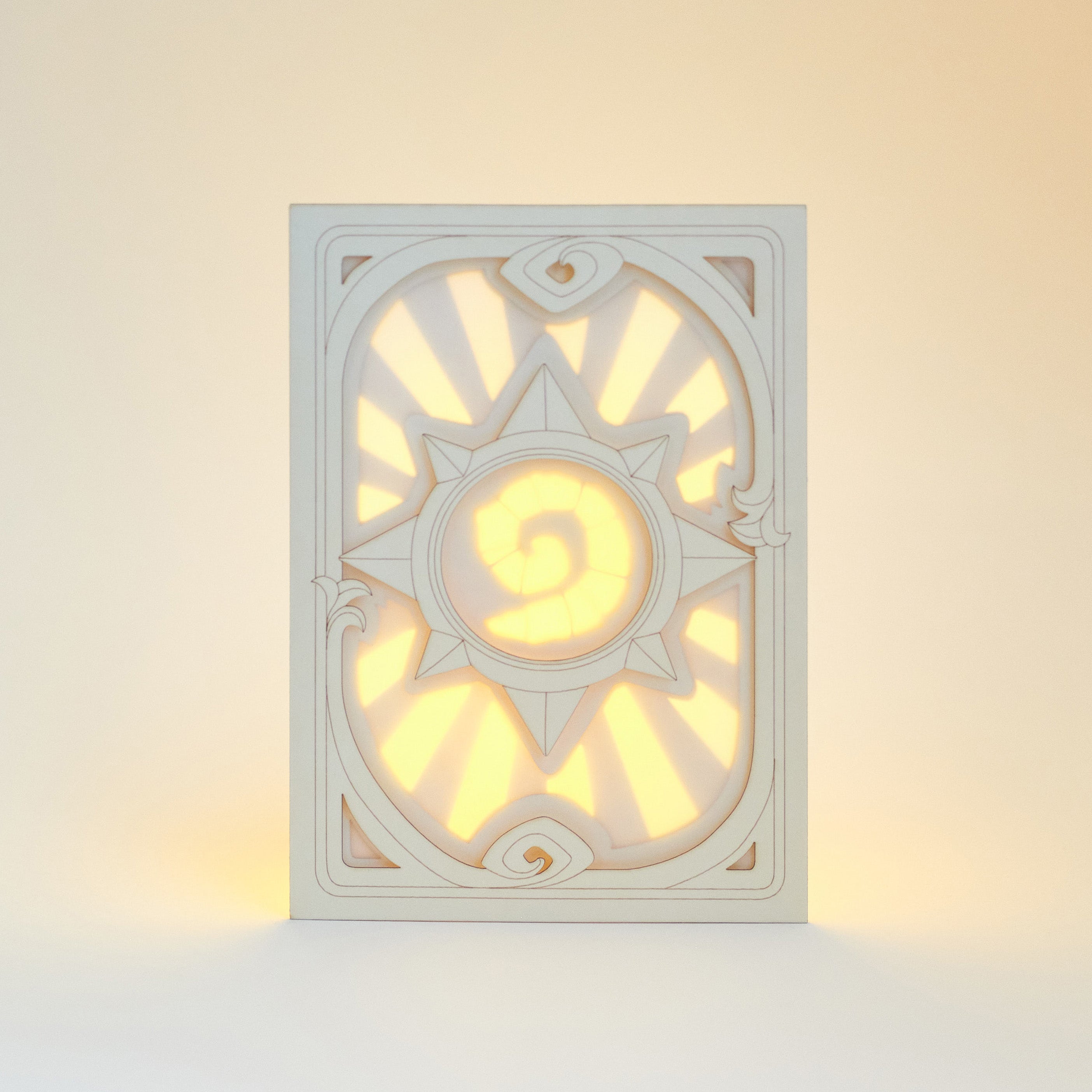 Hearthstone CCG Card Back with Floral Ornaments