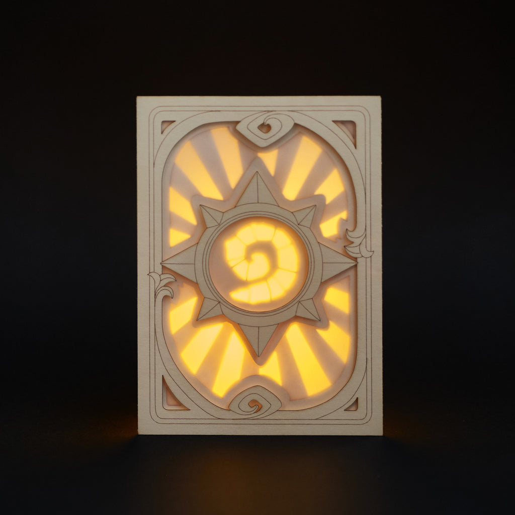 Hearthstone CCG Card Back with Floral Ornaments