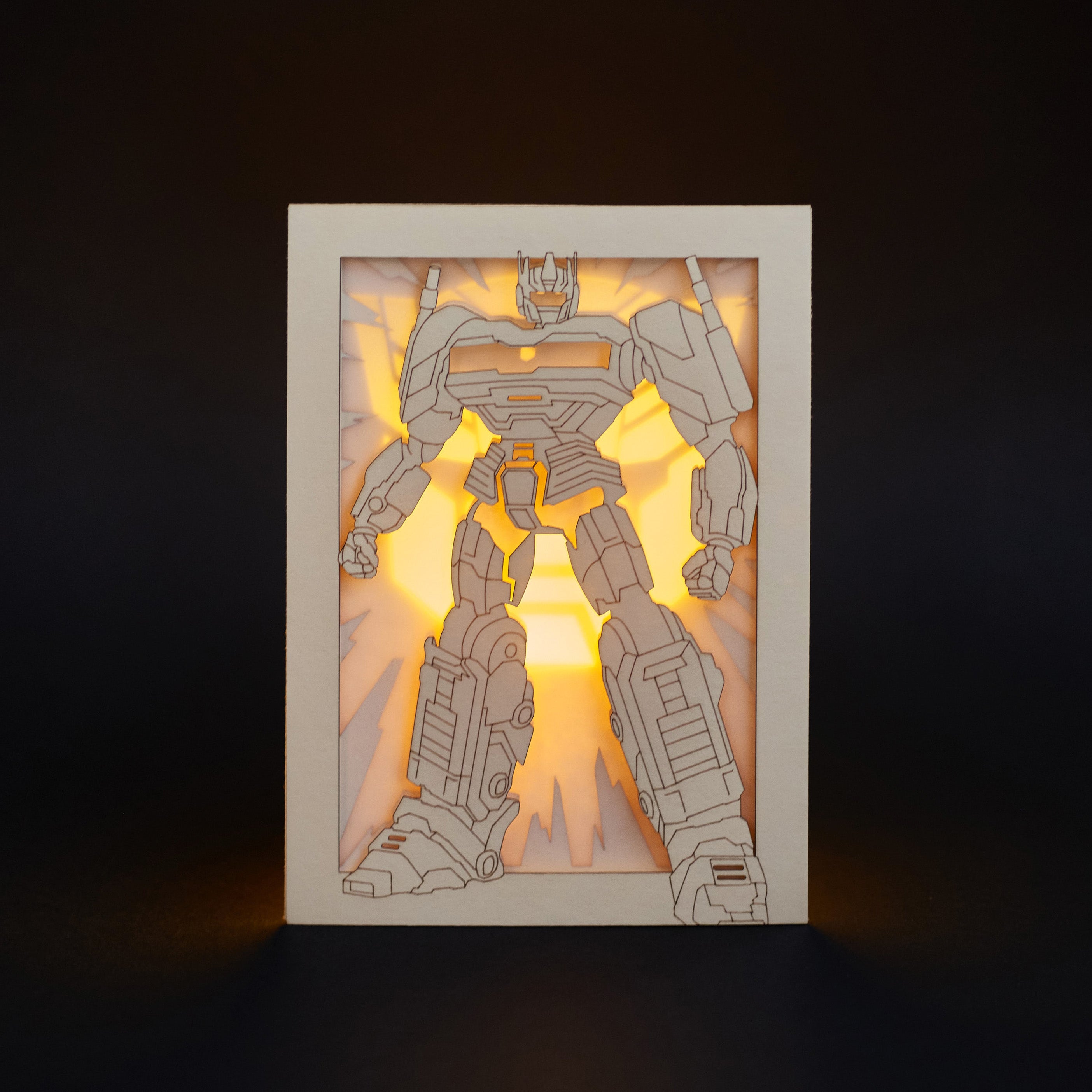 Transformers Autobot Leader: Optimus Prime Card