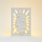 Kittens Ice Cream Cone Card - Cute Cats with Sprinkles on Waffle