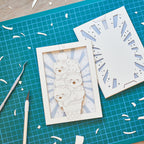 Kittens Ice Cream Cone Card - Cute Cats with Sprinkles on Waffle