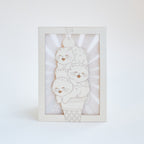 Kittens Ice Cream Cone Card - Cute Cats with Sprinkles on Waffle