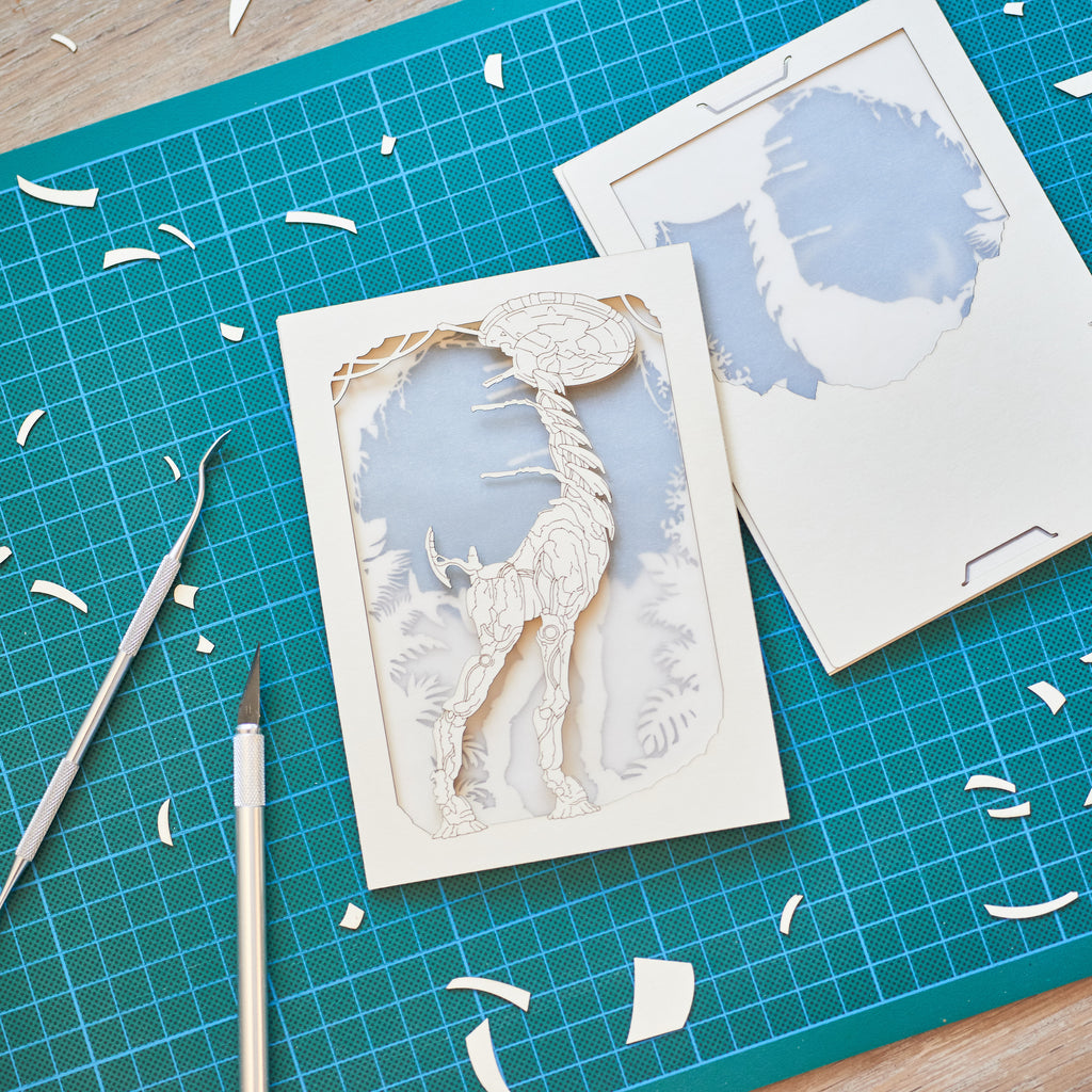 Tallneck Card: Majestic Robot in Horizon's World