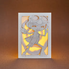 Psychonauts Raz Card: Telekinesis Hero with Hypnotic Swirls