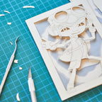 Psychonauts Raz Card: Telekinesis Hero with Hypnotic Swirls