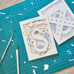Slytherin Crest with Intricate Serpent Artwork