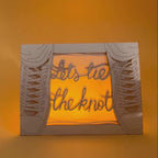 Let's Tie The Knot Card — Sneakers Proposal with Shoelaces Pun