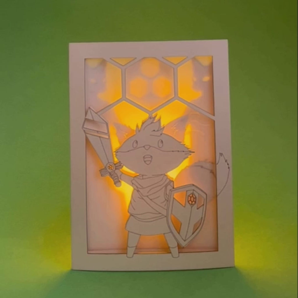 Tunic Fox Hero with Shield and Sword