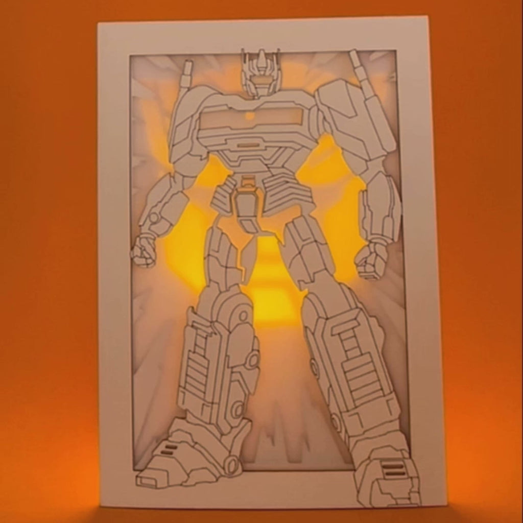 Transformers Autobot Leader: Optimus Prime Card