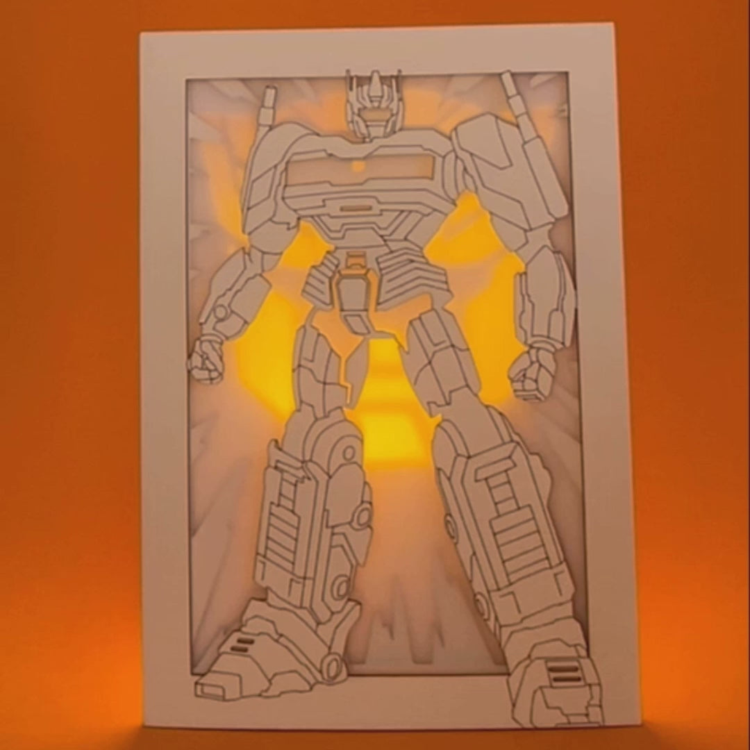 Transformers Autobot Leader: Optimus Prime Card